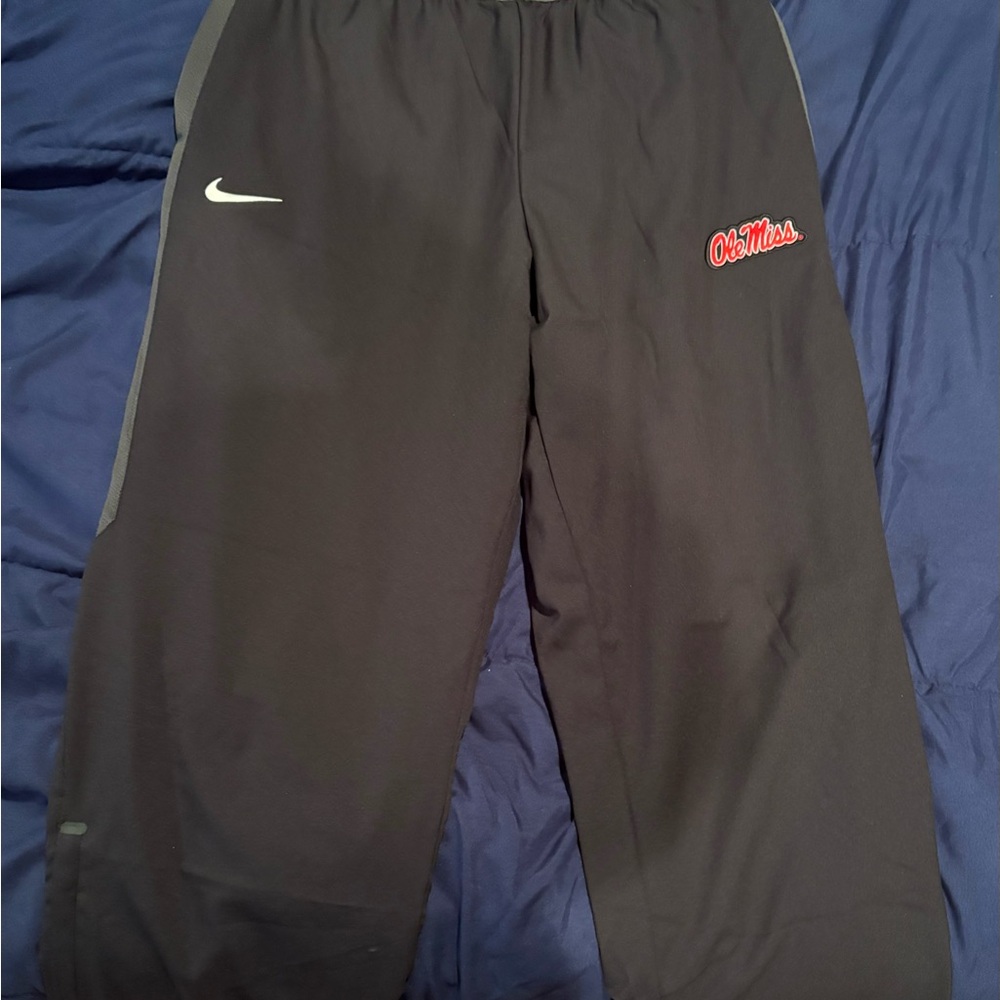 Ole Miss Nike Black Athletic Pants